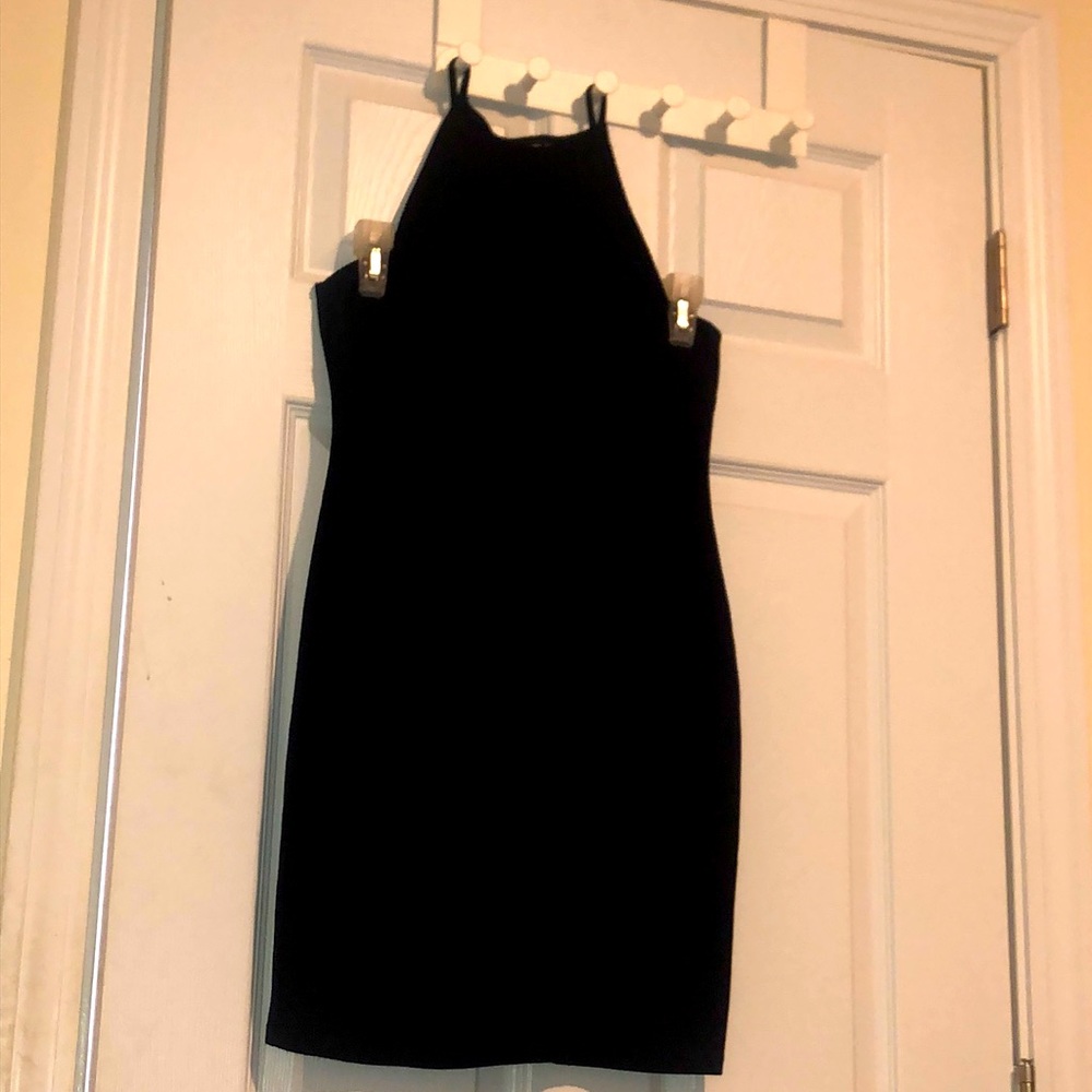 Popular Basics black mini dress